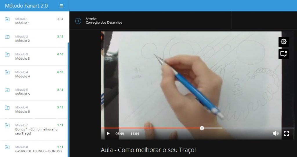 Desenha.Anime on X: Curso de desenho método Fan Art 2.0   Ao aplicar o sistema completo do Método Fan Art 2.0  você terá aulas para aprender desenhar o seu personagem preferido de